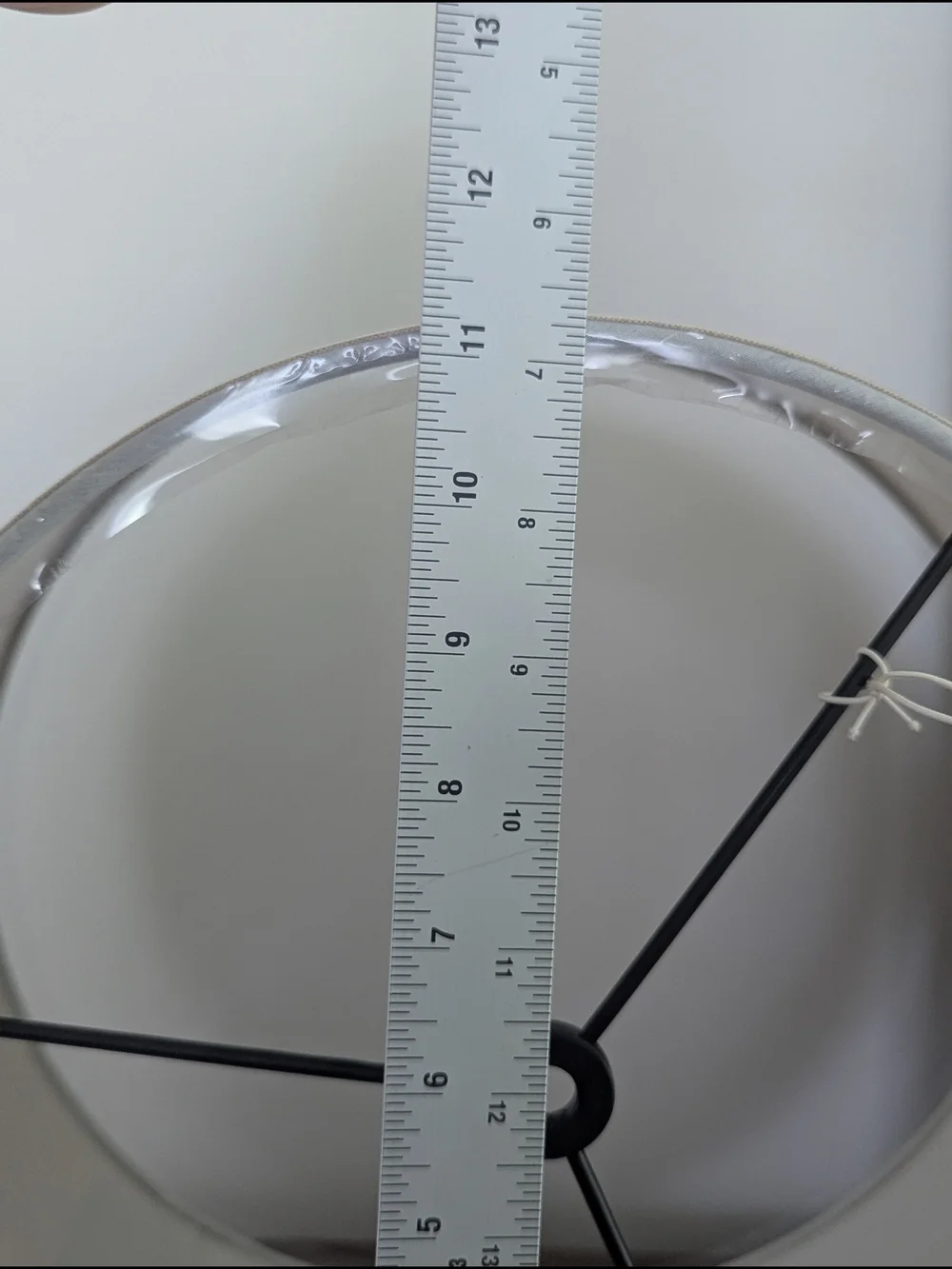 Pottery Barn Bisque Small Drum Lamp Shade
